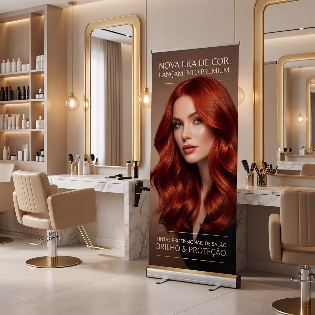 Roll Up Banner Mockup
